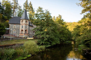 Obraz premium church in the park