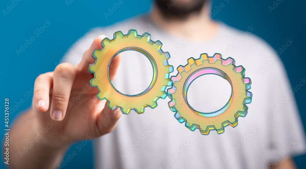 Poster Engineering And Design Image gears