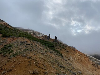 Mountain of fog