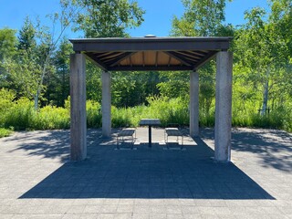 gazebo in the park