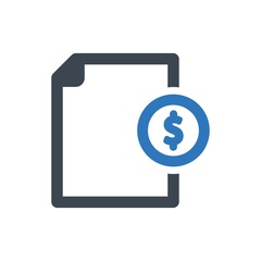File money icon