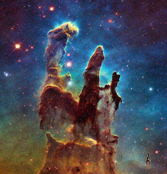 Gorgeous Galaxy - Elements of this Image Furnished by NASA
