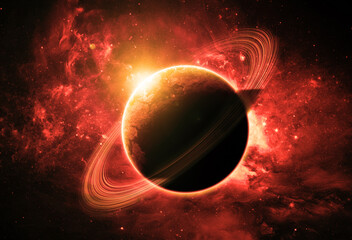 Gorgeous Galaxy - Elements of this Image Furnished by NASA © Eugenia