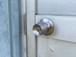 door handle and lock