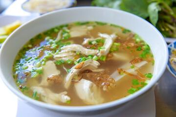 Pho is the national dish of Vietnam. The taste is so delicious and can be easily bought on the street.
