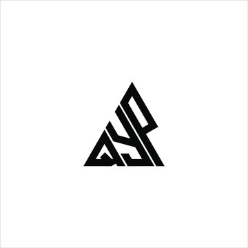 QYP letter logo creative design. QYP unique design
