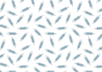 Wheat pattern wallpaper. oat symbol. free space for text. rice sign. Rice pattern wallpaper.