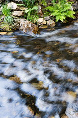 Water flowing over rocks 2