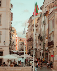 Street View in Coimbra, Portugal