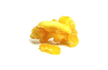 dried fruits, pears, on a white background,isolated