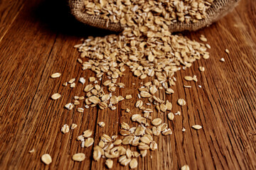 wooden tableware healthy breakfast natural ingredients