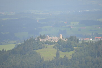 Burg Eisenberg Allgäu Bayern Deutschland
