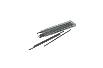 Pencil leads for Clutch-type pencil. leads for micro pencil isolated on white background