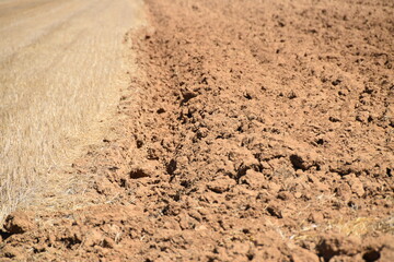 Terra arida senza pioggia