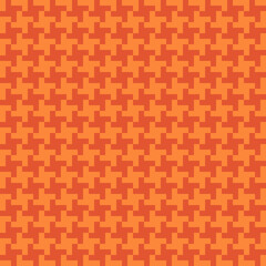 Seamless pattern. Manji background. Sayagata ornament. Oriental symbols. Ancient mosaic motif. Ethnic backdrop. Traditional architecture wallpaper. Geometric digital paper. Textile print, web design.