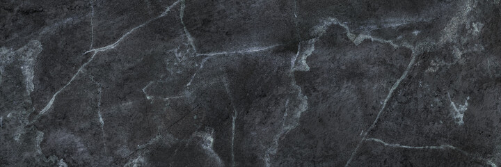 Black marble stone texture background