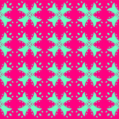 Delicate Endless Picture. Aquamarine and scarlet Smudges . Wash Drawing Ethnic Embroidery. Bohemian Diverse Decoraton Style. Colorful African Ceramic.