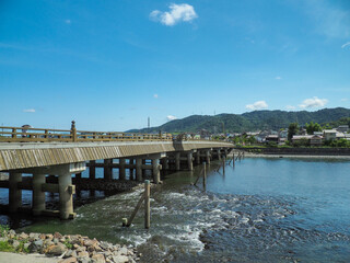 京都府 宇治川 宇治橋