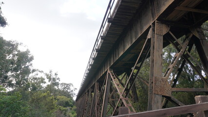 bridge over the river