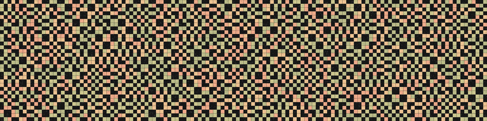 Naklejka premium Abstract Geometric Pattern generative computational art illustration