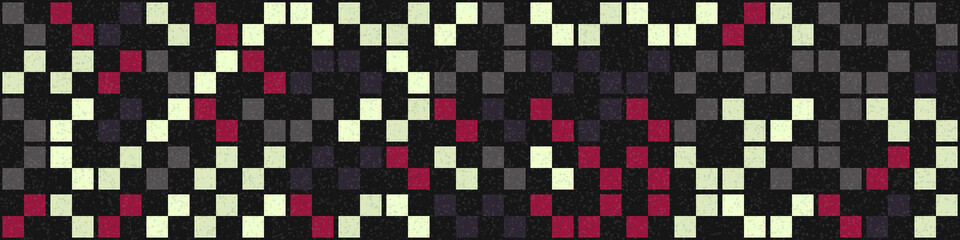 Abstract Geometric Pattern generative computational art illustration