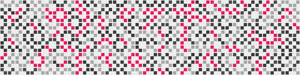 Abstract Geometric Pattern generative computational art illustration