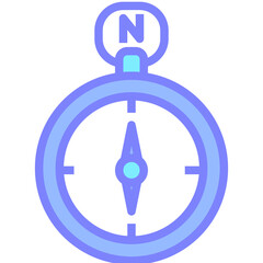 compass gradient icon