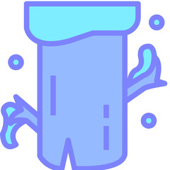 log gradient icon