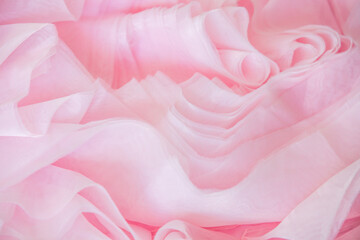 Obraz premium Abstract background pink fabric.