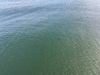 Surface of the sea water from the top view, natural background