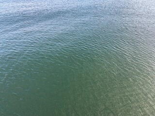 Surface of the sea water from the top view, natural background