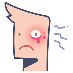 disease eye icon