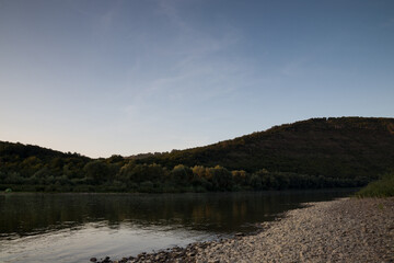 summer evening by the river