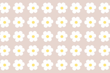 Smooth abstract decorative foliage and floral patterns on a colorful background