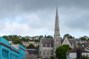 Irish Neo-Gothic architecture church in Cork City, South Ireland