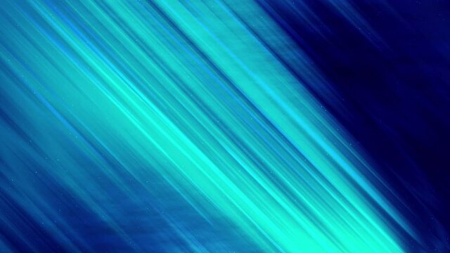 Liquid abstract animation with moving neon flowing smooth stripes. Blue fluid background with particles. Colorful video Ultra HD 4K 3840x2160