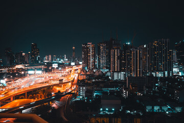 Fototapeta premium view of the city