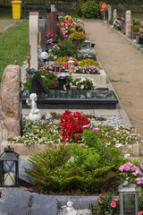 Fototapeta na wymiar friedhof