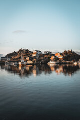 Fototapeta premium sunset over the sea