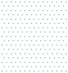 Seamless abstract modern pattern with green geometric forms on white background, cute simple banner, design for decoration, wrapping paper, print, fabric or textile, lovely card, vector illustration