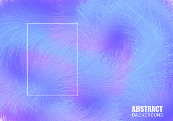 abstract background with cool,trendy,smooth color and flur style.