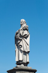 Fototapeta premium Statue of Philip Benizi de Damiani in Prague
