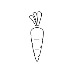 carrot icons symbol vector elements for infographic web