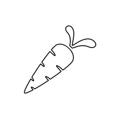 carrot icons symbol vector elements for infographic web