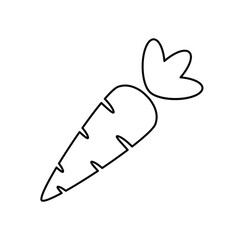 carrot icons symbol vector elements for infographic web