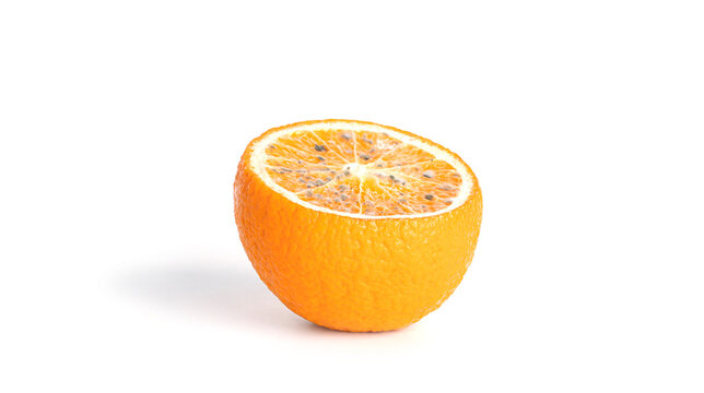 Mold On Food Orange Color Texture Stock Photo 1086279044