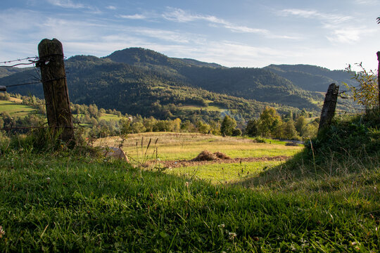landscape in the mountains