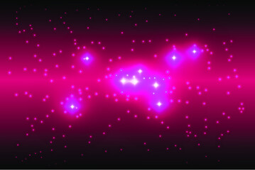 abstract background with stars