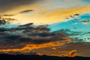 Atardecer andino Ecuador