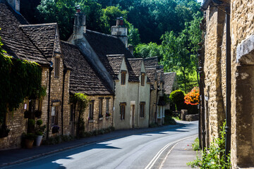 Castle Combe, Wiltshire, UK.